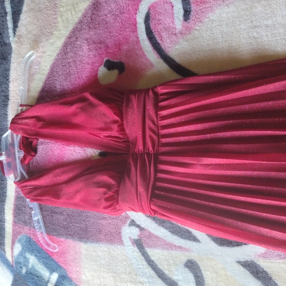 Red prom or bridesmaids dress